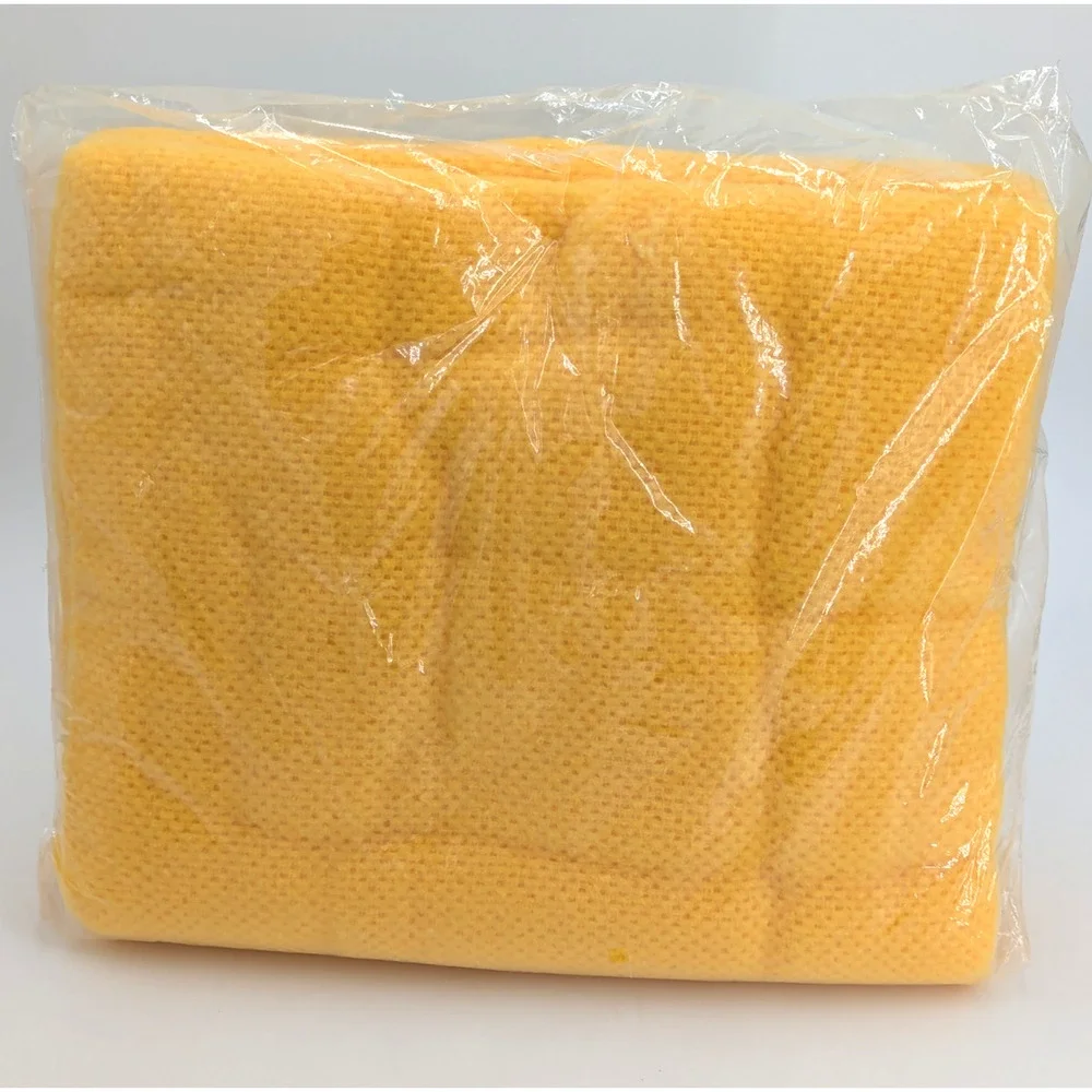 Vintage Chatham Royal Aire Thermal Blanket Butter Yellow Twin 72 x 90